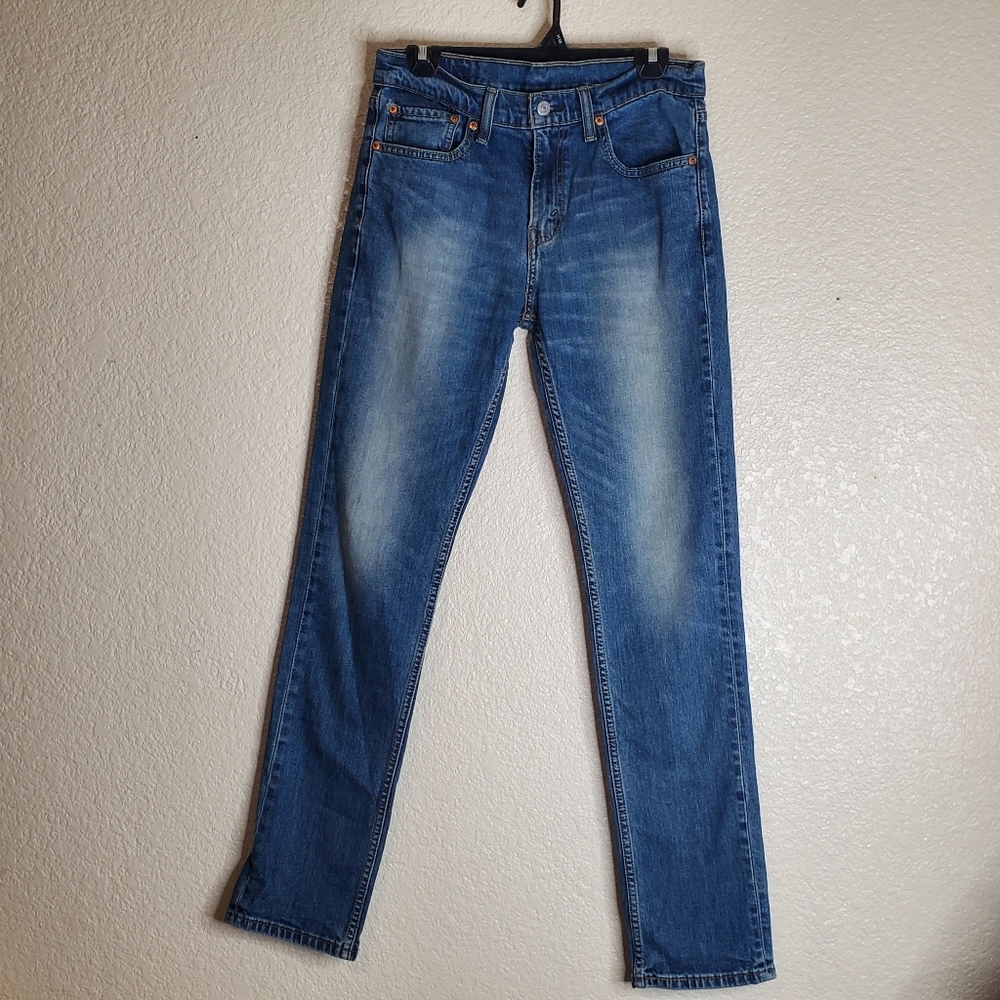 Men's Levi's 511 Unisex 5 Pocket Zipper Size 31 X 32 Medium Wash Cut Date 2015